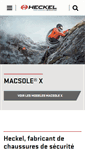 Mobile Screenshot of heckel-securite.fr